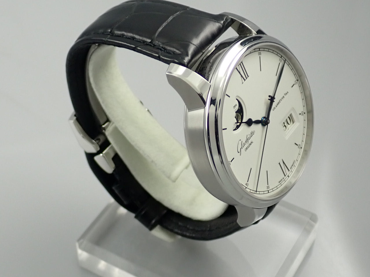 Glashütte Original Senator Excellence Panorama Date Moon Phase &lt;Warranty Box and Others&gt;