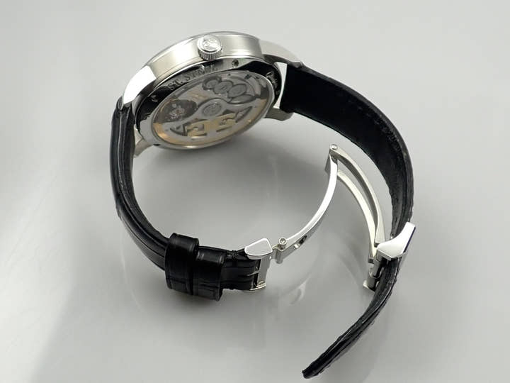 グラスヒュッテオリジナル セネタ エクセレンス パノラマデイト ムーンフェイズ Ref.1-36-04-01-02-50 シルバーグレイン文字盤 美品 Y3K9MV29