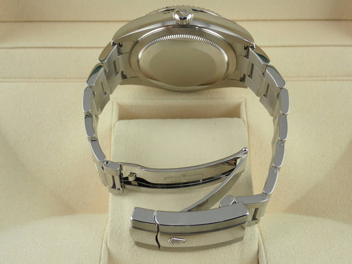 Rolex Sky-Dweller Ref. 326934, blue dial, unused, sky-dweller-13, Oyster bracelet.