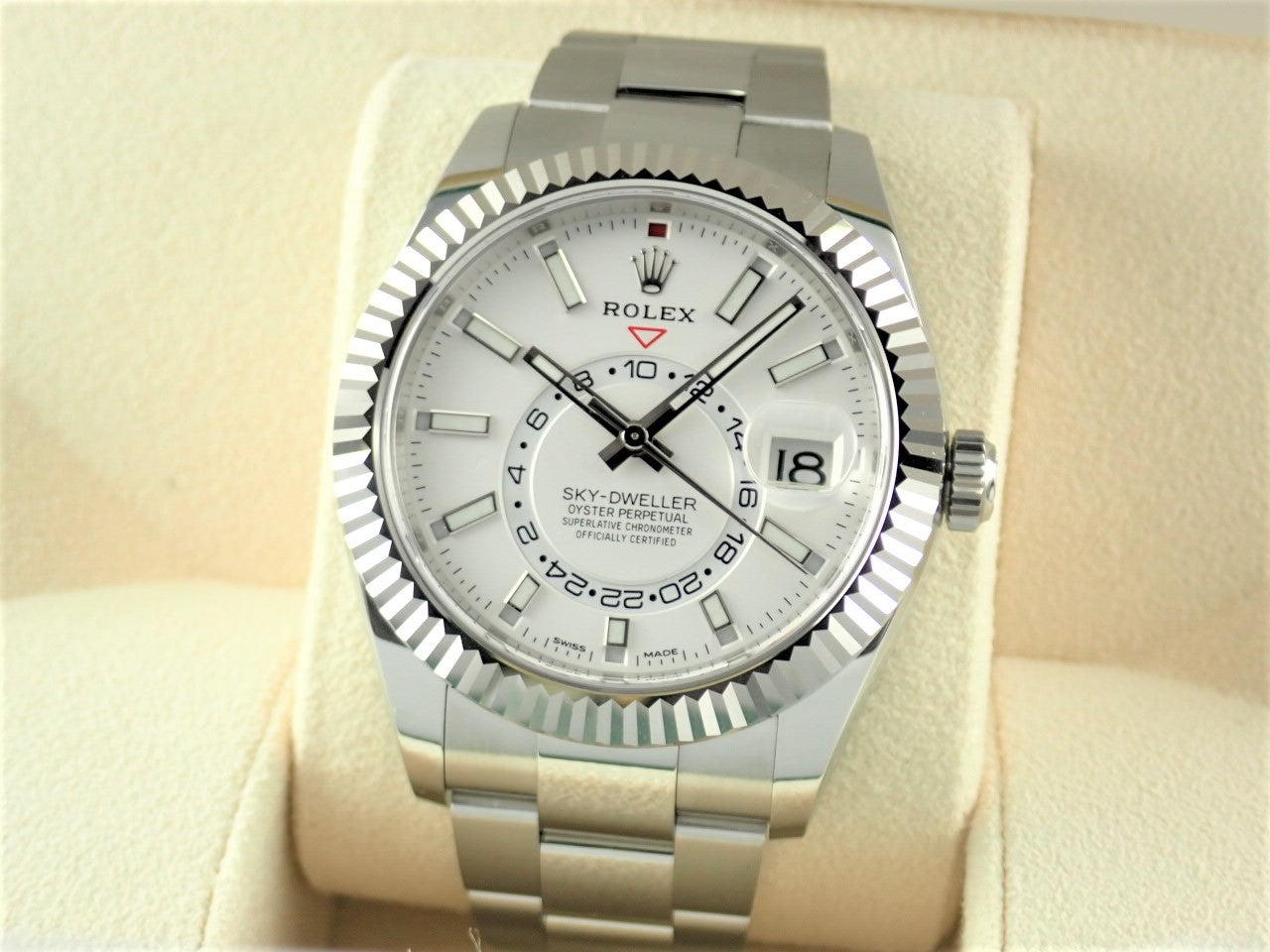 Rolex Sky-Dweller White Dial [Unused] &lt;Warranty, Box, etc.&gt;