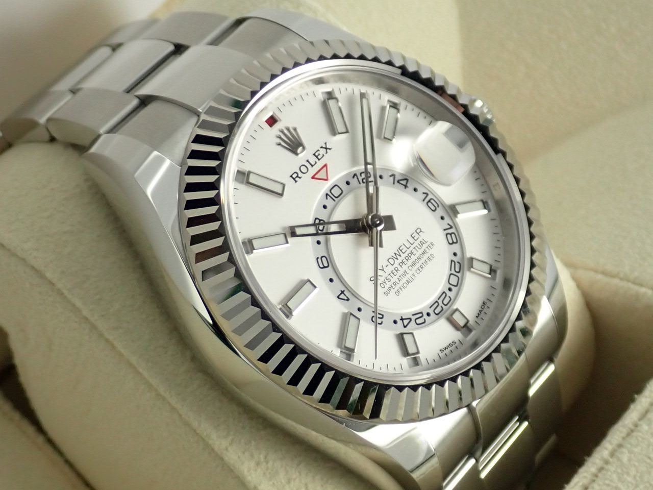 Rolex Sky-Dweller White Dial [Unused] &lt;Warranty, Box, etc.&gt;