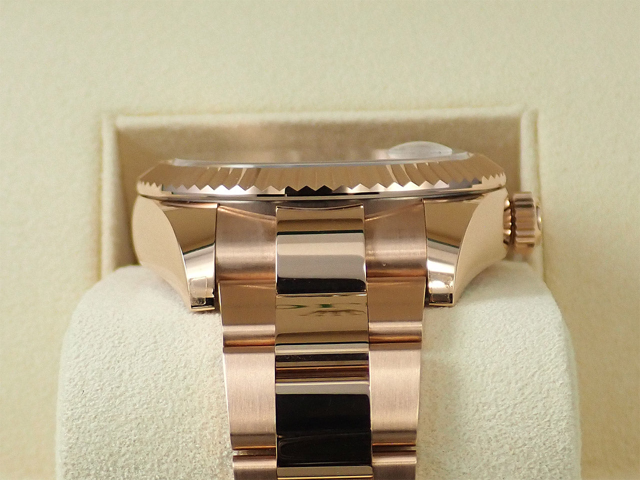 Rolex Sky-Dweller Ref.326935 18KERG Chocolate Arabic Dial