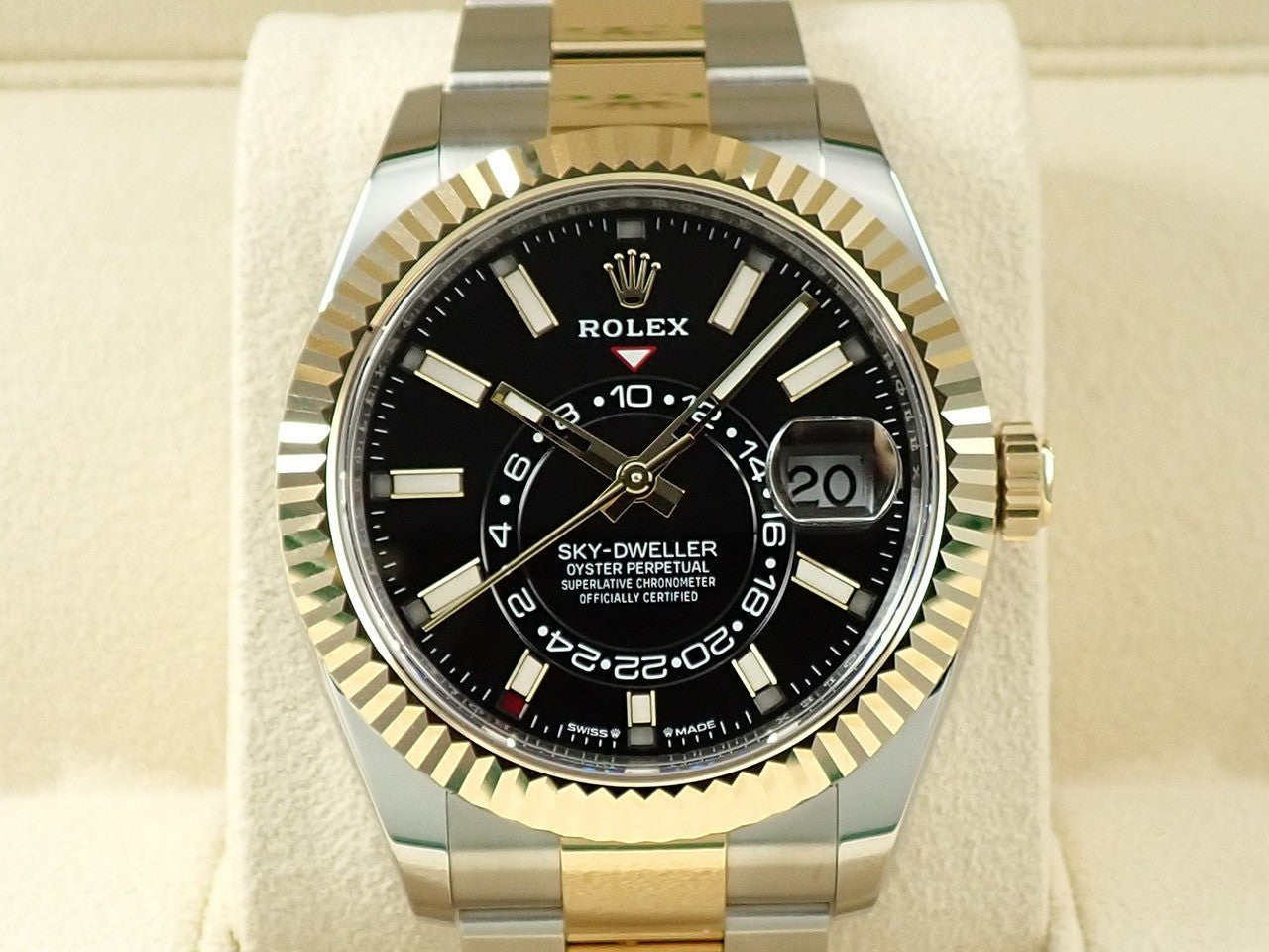 ロレックス スカイドゥエラー 336933 ブラック 未使用 R1LKJKWV ロレックス スカイドゥエラー 336933 ブラック 未使用 R1LKJKWV