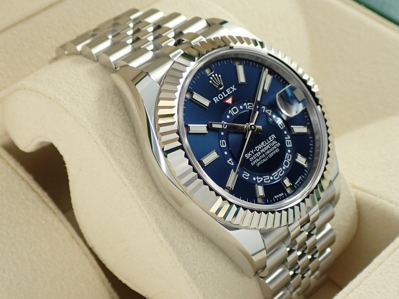 Rolex Sky Dweller Warranty Box etc