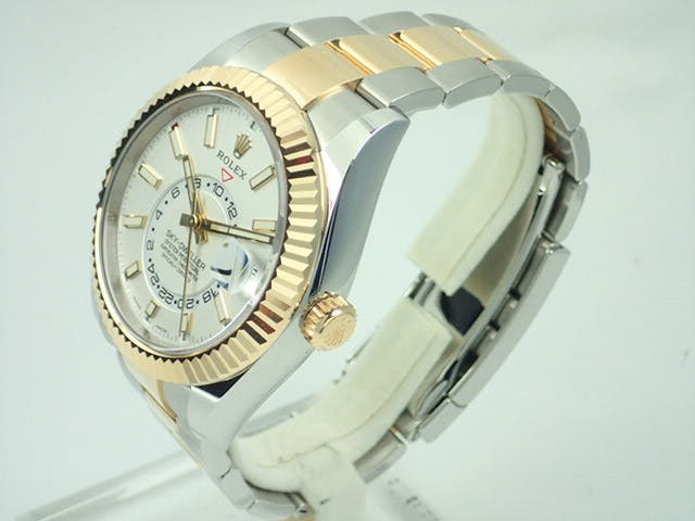 ロレックス スカイドゥエラー Ref.326933 ホワイト文字盤 美品 sky-dweller-7