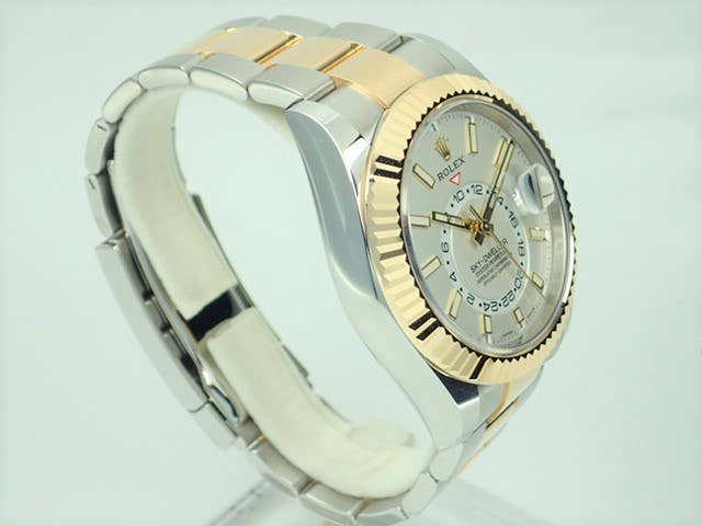 ロレックス スカイドゥエラー Ref.326933 ホワイト文字盤 美品 sky-dweller-7 オイスターブレスレット