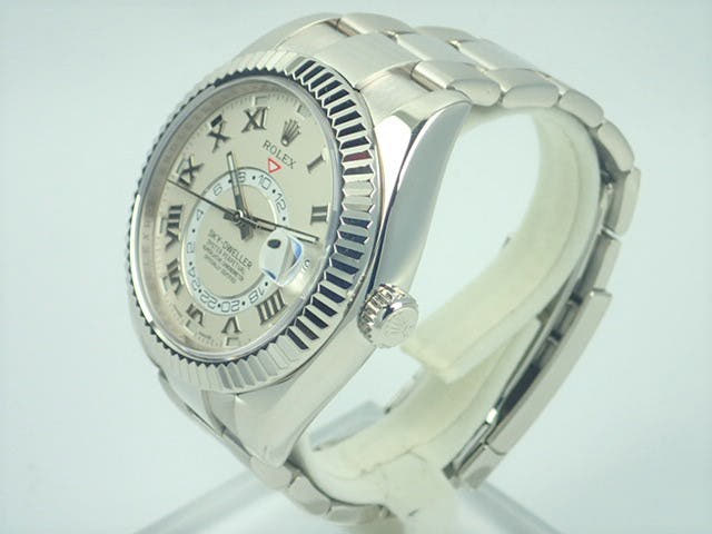 ロレックス スカイドゥエラー Ref.326939 アイボリーローマン文字盤 中古 sky-dweller-8