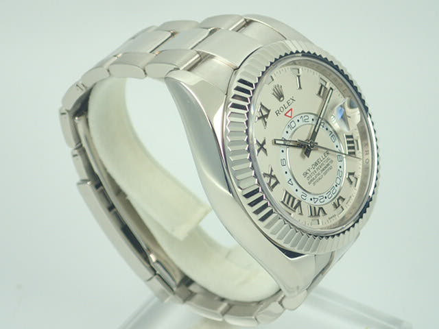 ロレックス スカイドゥエラー Ref.326939 アイボリーローマン文字盤 中古 sky-dweller-8