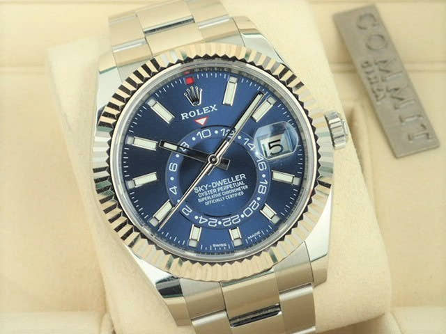 Rolex Sky-Dweller Ref. 326934 Blue Dial, Pre-owned, Oyster Bracelet (sky-dweller-9)