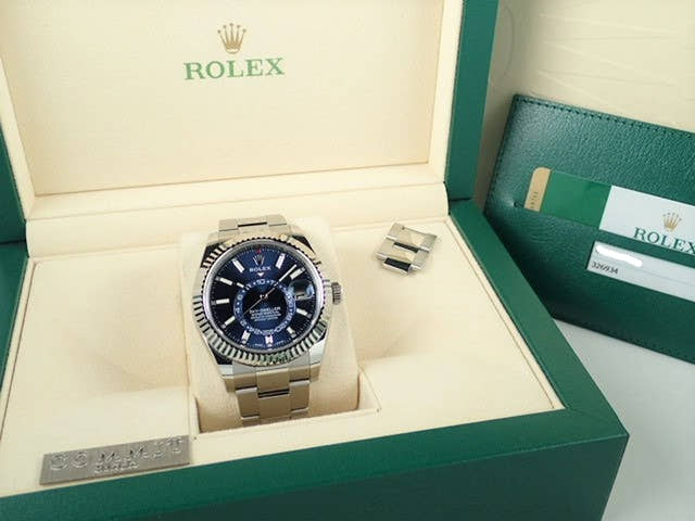 Rolex Sky-Dweller Ref. 326934 Blue Dial, Pre-owned, Oyster Bracelet (sky-dweller-9)