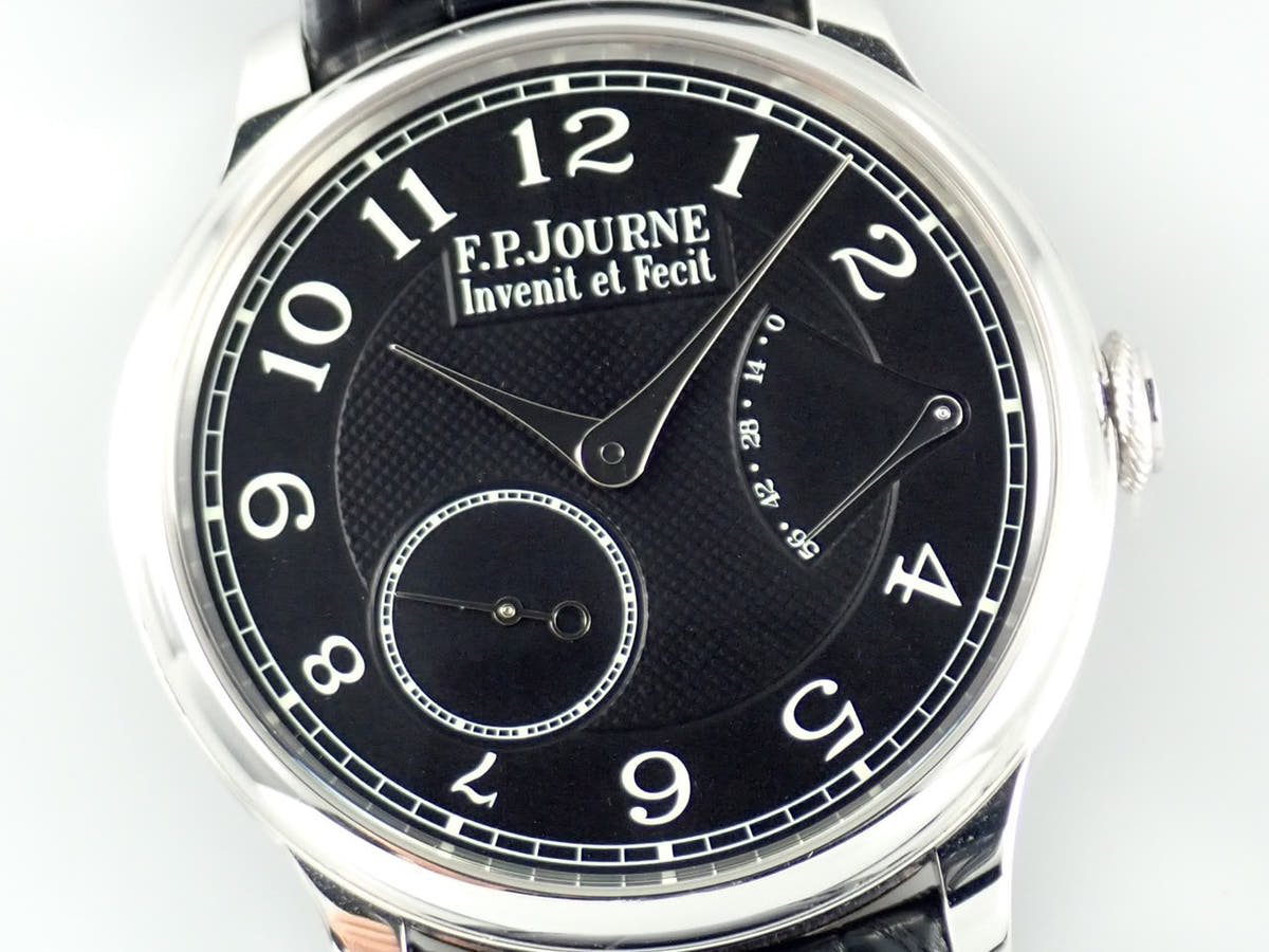 F.P.ジュルヌ クロノメーター Ref.- ブラック文字盤 中古 souverain