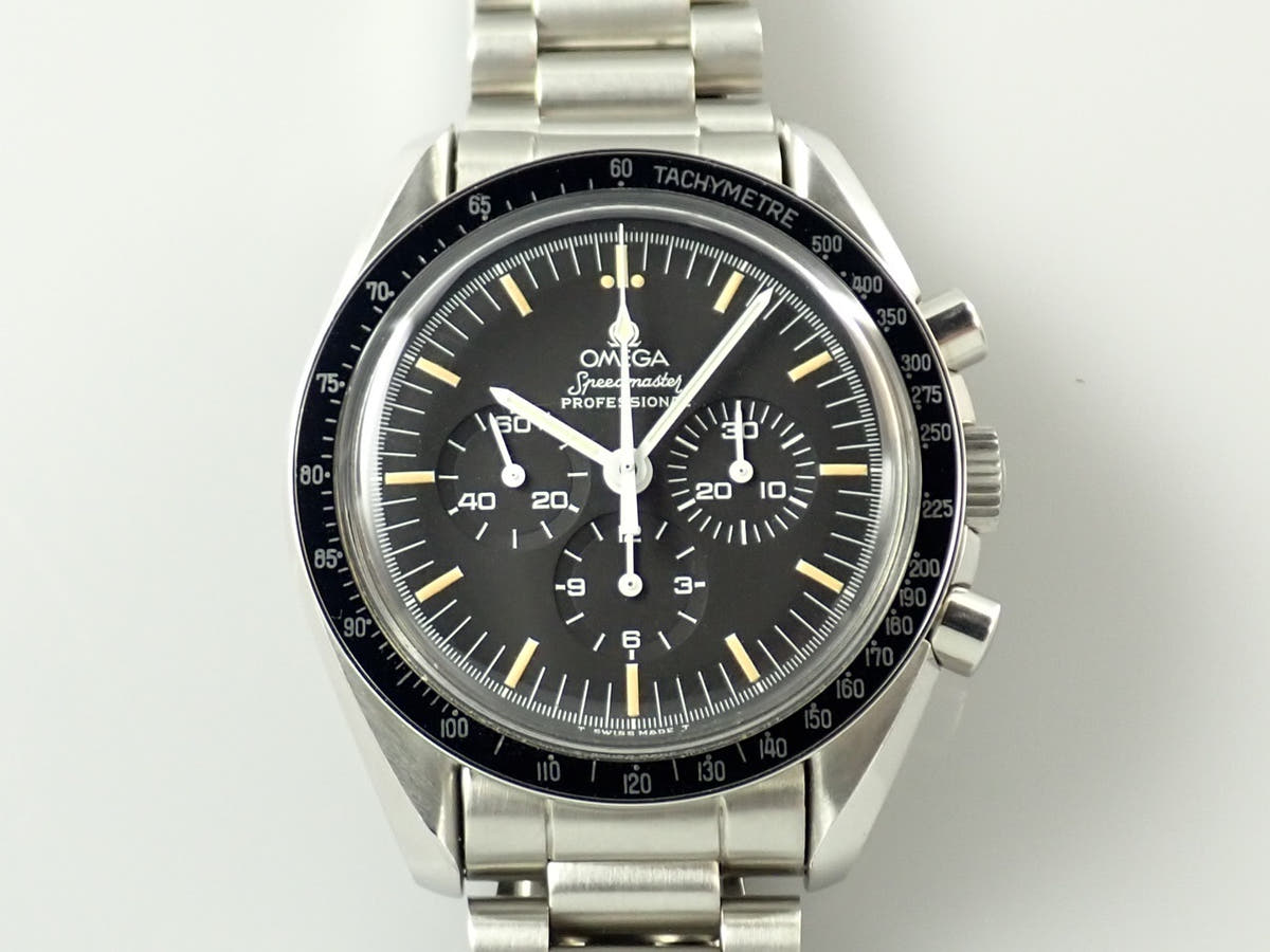 オメガ スピードマスター プロフェッショナル アポロ11号20周年記念 Ref.1450022 ブラック文字盤 美品 3K71A2T3