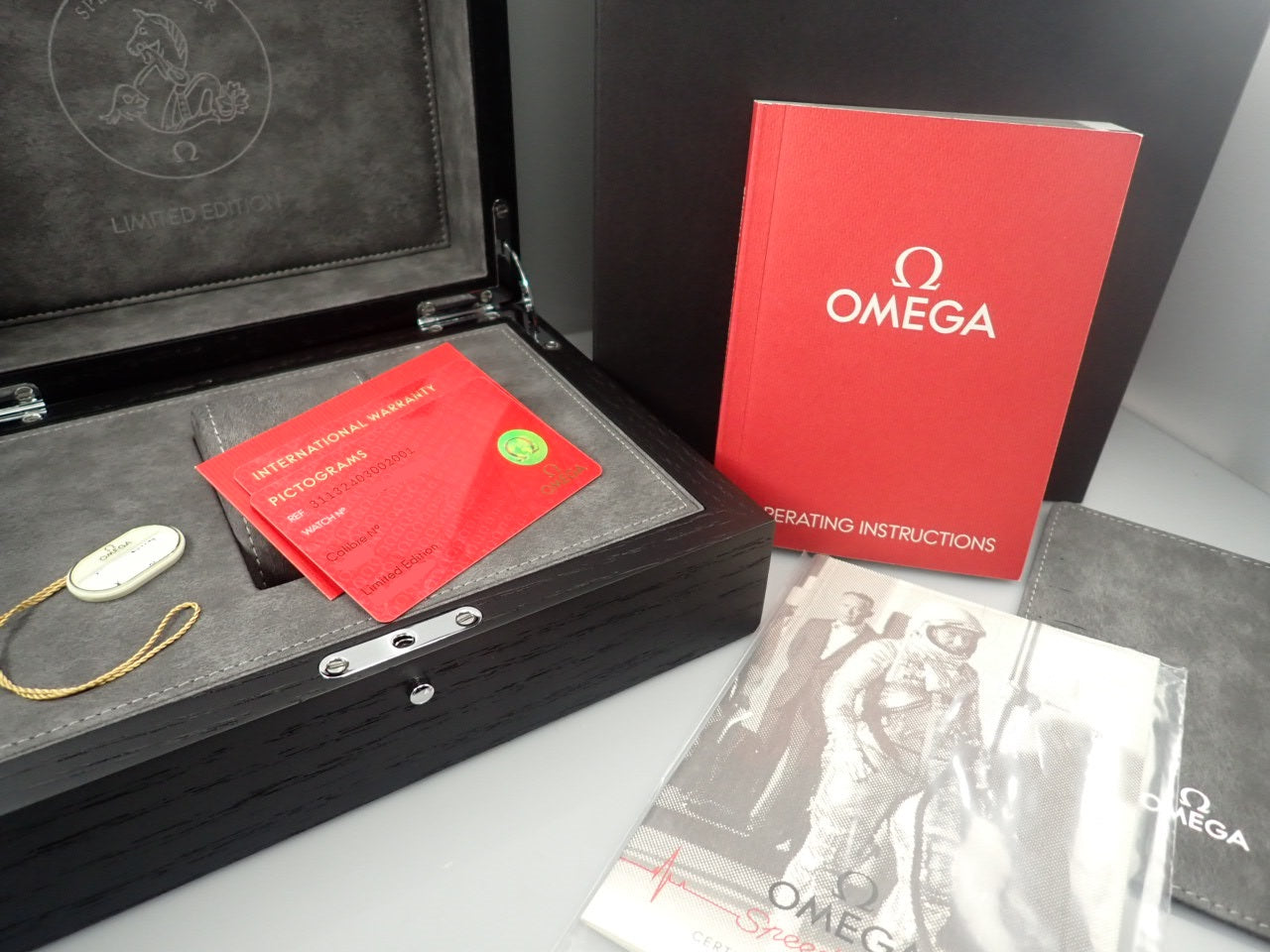 Omega Speedmaster Moonwatch CK2998 Limited Edition &lt;Warranty Box and Others&gt;