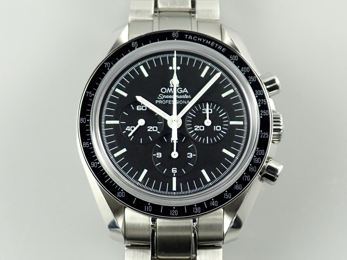 オメガ スピードマスター ムーンウォッチ プロフェッショナル Ref.311.30.42.30.01.006 ブラック文字盤 中古 5K656851