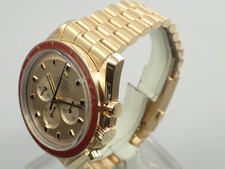 Omega Speedmaster Co-Axial Master Chronometer Chronograph Apollo 11 50th Anniversary Ref.310.60.42.50.99.001 Yellow Dial Excellent Condition 6096Y142