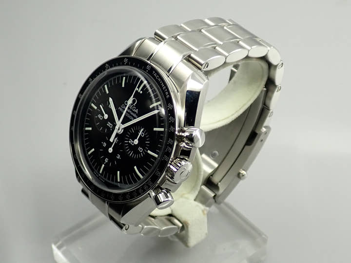 オメガ スピードマスター ムーンウォッチ プロフェッショナル クロノグラフ Ref.311.30.42.30.01.005 ブラック文字盤 極美品 863J46C3