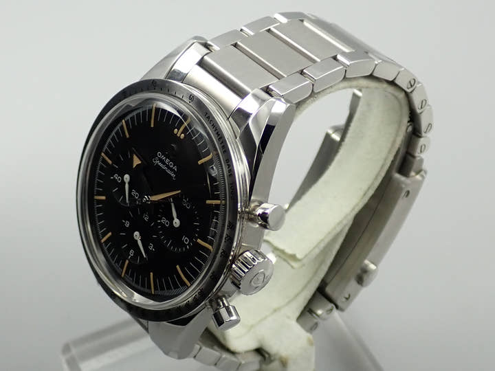 オメガ スピードマスター '57 クロノグラフ 38.6MM Ref.311.10.39.30.01.001 ブラック文字盤 極美品 4H9HV369