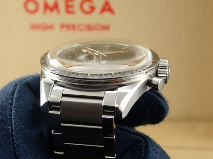 オメガ スピードマスター '57 クロノグラフ 38.6MM Ref.311.10.39.30.01.001 ブラック文字盤 極美品 4H9HV369