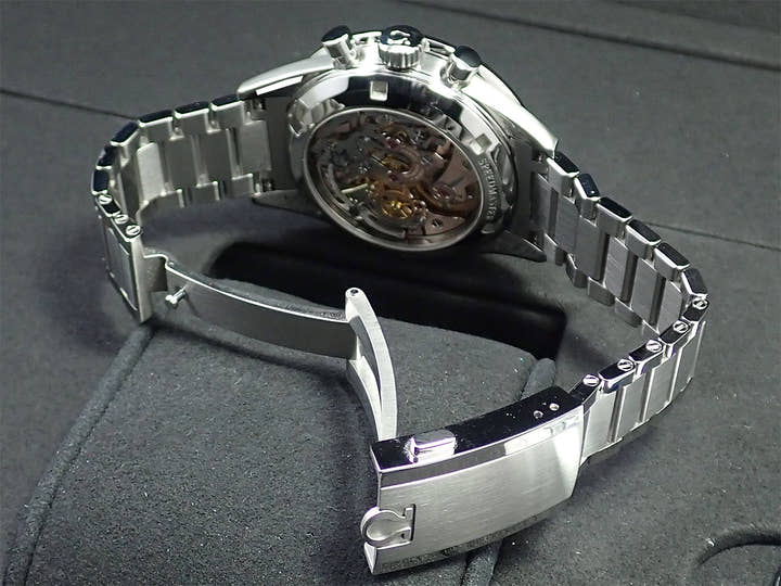 オメガ スピードマスター キャリバー321 クロノグラフ 39.7MM Ref.311.30.40.30.01.001 ブラック文字盤 極美品 L3048113