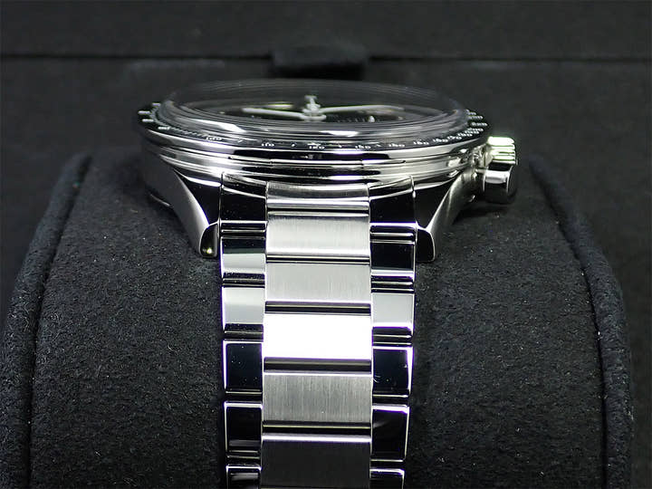 オメガ スピードマスター キャリバー321 クロノグラフ 39.7MM Ref.311.30.40.30.01.001 ブラック文字盤 極美品 L3048113