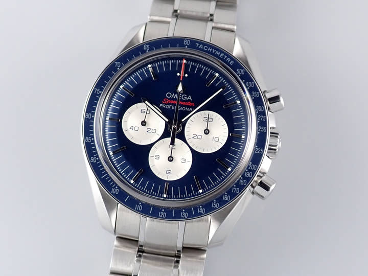 オメガ スピードマスター 東京2020 Ref.522.30.42.30.03.001 ブルー文字盤 中古 speed-master-36