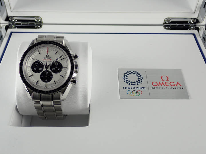 オメガ スピードマスター 東京2020 Ref.522.30.42.30.04.001 シルバ﻿ー文字盤 中古 speed-master-40