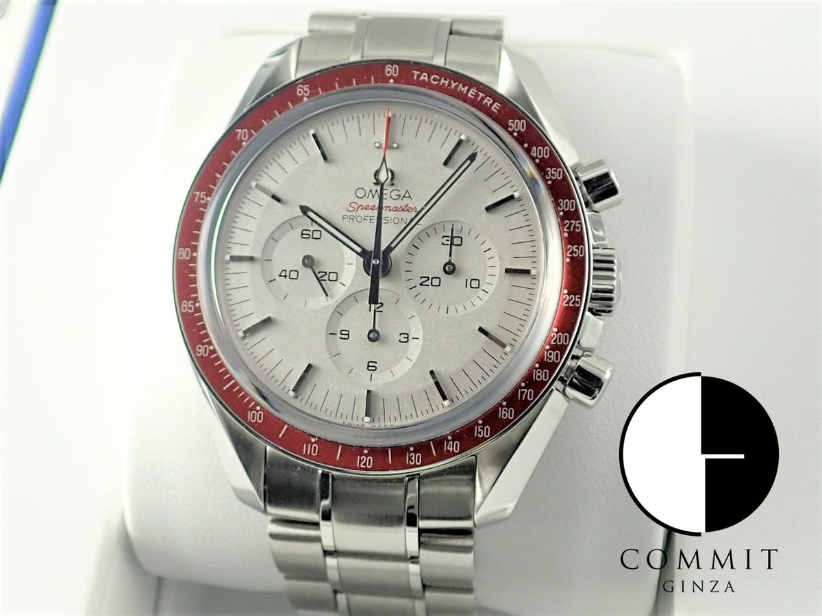オメガ スピードマスター クロノグラフ 42mm 東京2020 リミテッド エディション Ref.522.30.42.30.06.001 グレー文字盤 極美品 0Q36TM2I