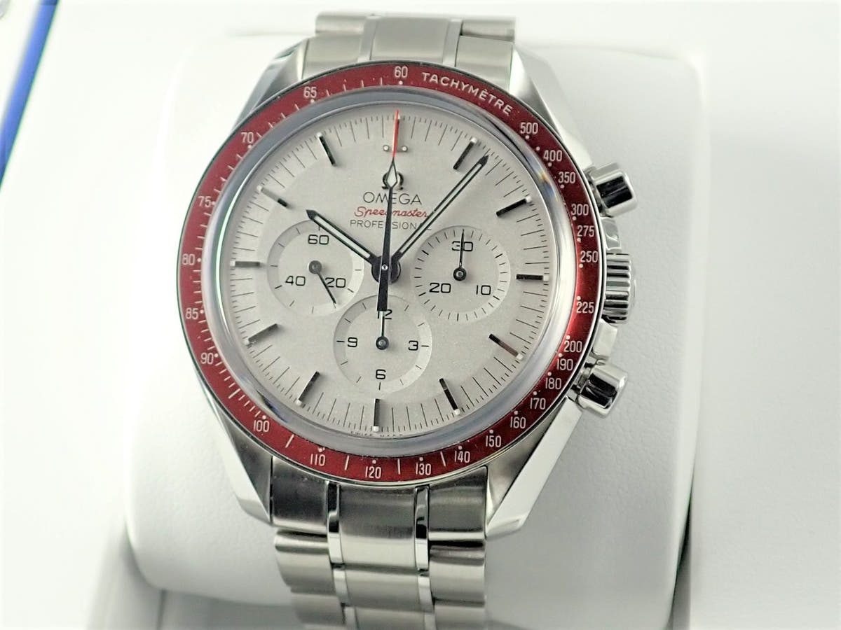 オメガ スピードマスター クロノグラフ 42mm 東京2020 リミテッド エディション Ref.522.30.42.30.06.001 グレー文字盤 極美品 0Q36TM2I