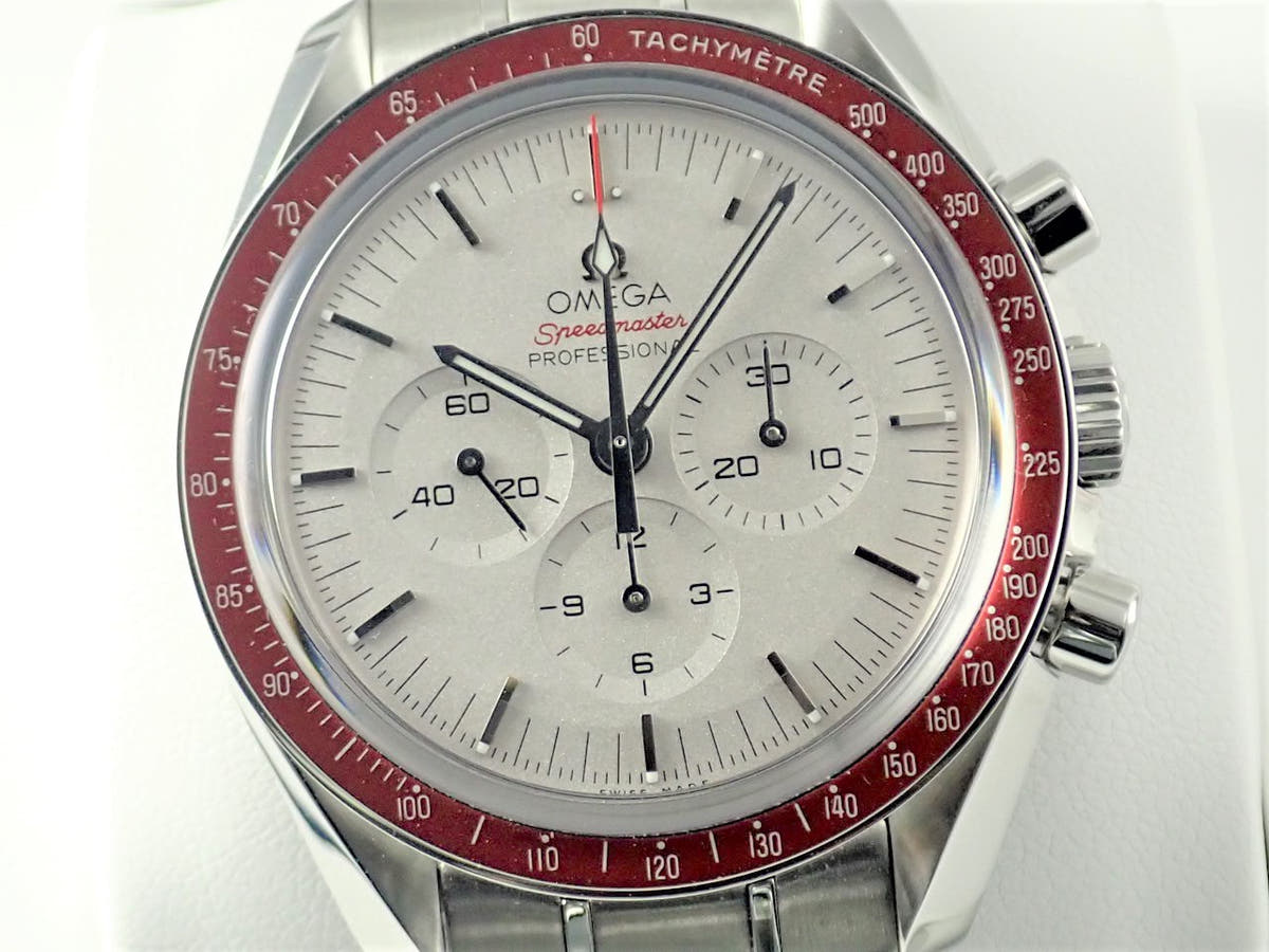 オメガ スピードマスター クロノグラフ 42mm 東京2020 リミテッド エディション Ref.522.30.42.30.06.001 グレー文字盤 極美品 0Q36TM2I
