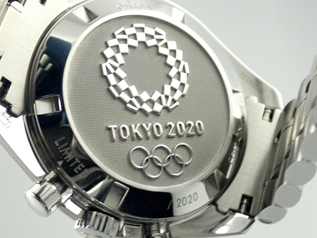 オメガ スピードマスター クロノグラフ 42mm 東京2020 リミテッド エディション Ref.522.30.42.30.06.001 グレー文字盤 極美品 0Q36TM2I