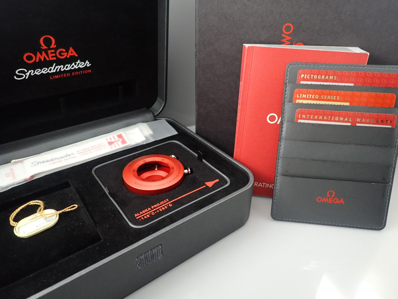 Omega Speedmaster Alaska Project &lt;Warranty Box and Others&gt;