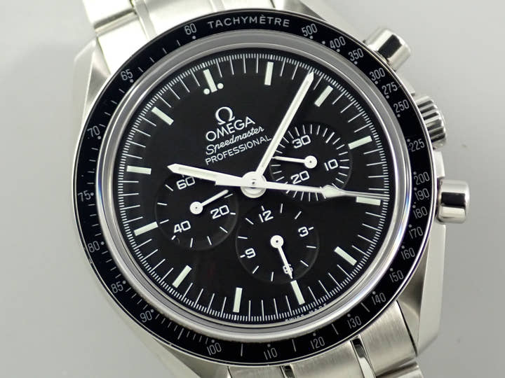 オメガ スピードマスター ムーンウォッチ Ref.311.30.42.30.01.006 ブラック文字盤 美品 1XXUJZSM