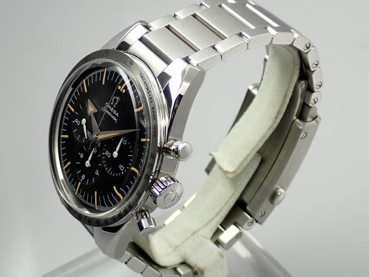オメガ スピードマスター '57 クロノグラフ 38.6MM Ref.311.10.39.30.01.001 ブラック文字盤 極美品 747S9RHM