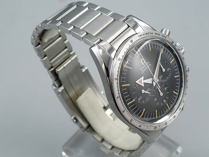 オメガ スピードマスター '57 クロノグラフ 38.6MM Ref.311.10.39.30.01.001 ブラック文字盤 美品 65AXZKUH