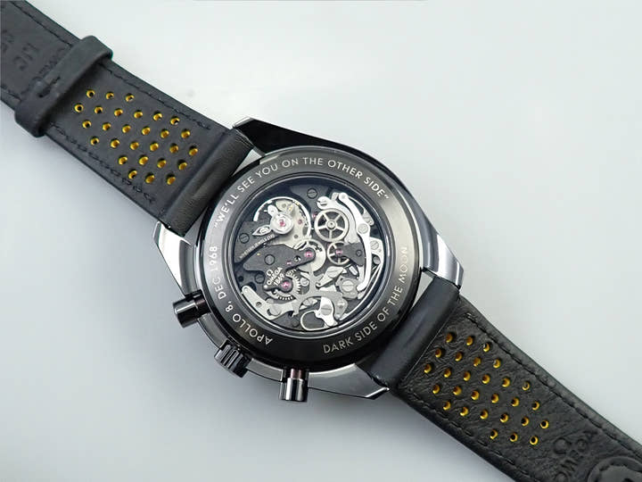 オメガ スピードマスター ムーンウォッチ ダークサイド オブ ザ ムーン アポロ8号 Ref.311.92.44.30.01.001 スケルトン文字盤 極美品 Y49644K2