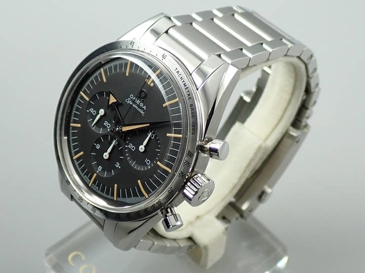 オメガ スピードマスター '57 クロノグラフ 38.6MM Ref.311.10.39.30.01.001 ブラック文字盤 中古 49Y5CLKA