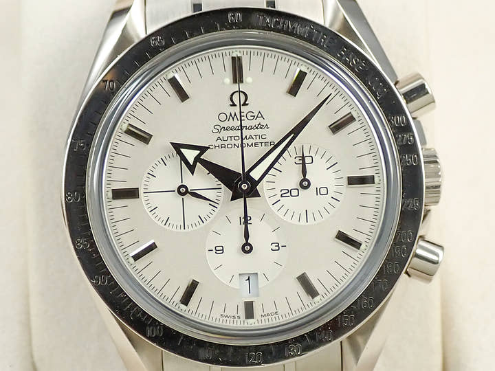 オメガ スピードマスター ブロードアロー Ref.3152.3 シルバー文字盤 中古 55R0HAKS