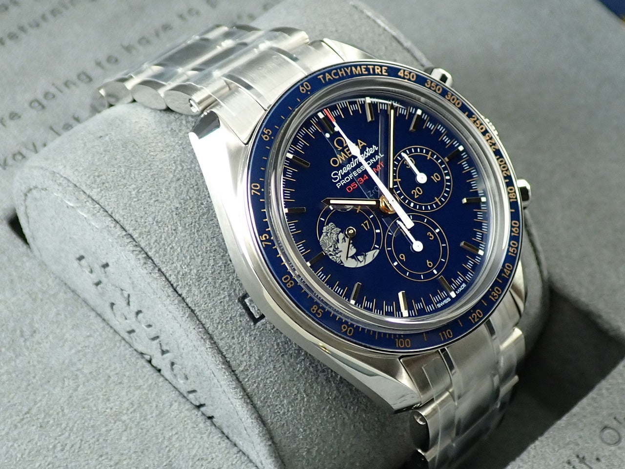 Omega Speedmaster Moonwatch Apollo 17 45th Anniversary Model &lt;Warranty, Box, etc.&gt;