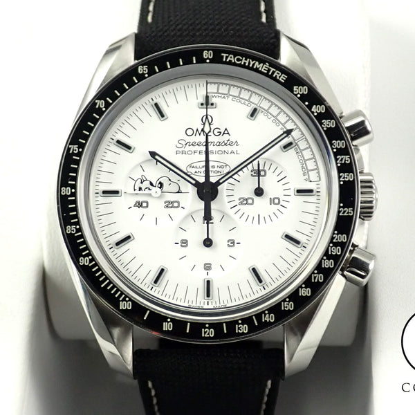 【新品】オメガ OMEGA　スピードマスター　大型 掛け時計　スヌーピー　白 スピードマスター スヌーピー Ref.311.32.42.30.04.003 (ID:SW4VA407