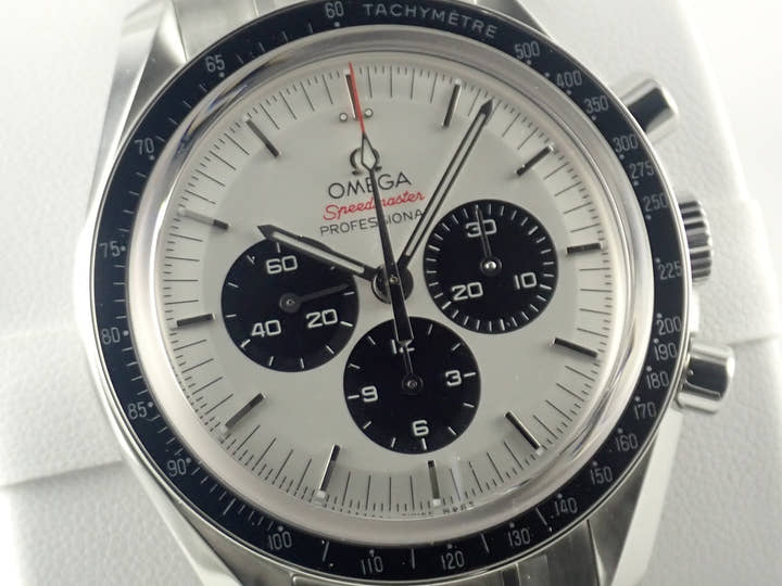 オメガ スピードマスター 記念モデル クロノグラフ 42MM  東京2020リミテッドエディション Ref.522.30.42.30.04.001 シルバー文字盤 未使用 K3370883
