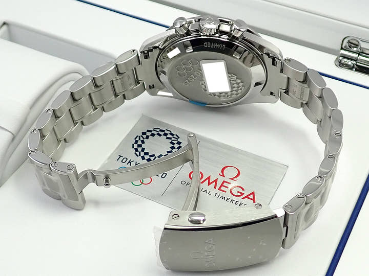 オメガ スピードマスター 記念モデル クロノグラフ 42MM Ref.522.30.42.30.04.001 シルバー文字盤 未使用 K234M083