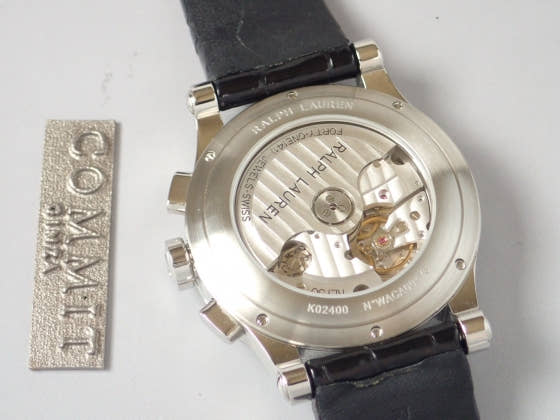 Ralph Lauren Sporting Ref.R0240702 Silver Dial Used sporting