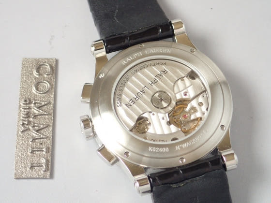 ラルフローレン スポーティング Ref.R0240702 シルバー文字盤 中古 sporting