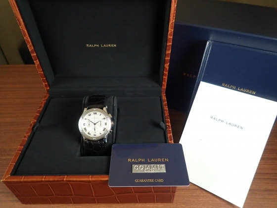Ralph Lauren Sporting Ref.R0240702 Silver Dial Used sporting