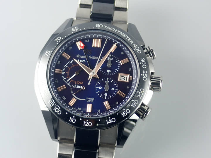 グランドセイコー スプリングドライブ Ref.SBGC219 グランドセイコーブルー文字盤 中古 spring-drive-15