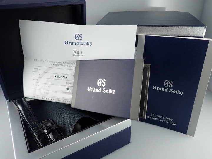 グランドセイコー スプリングドライブ Ref.SBGA293 オフホワイト文字盤 中古 spring-drive-17