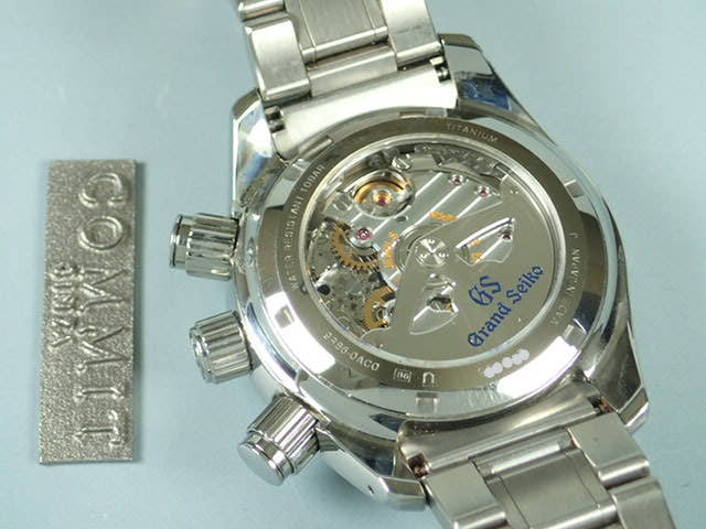 グランドセイコー スプリングドライブ Ref.SBGC005 ブラック文字盤 中古 spring-drive-2