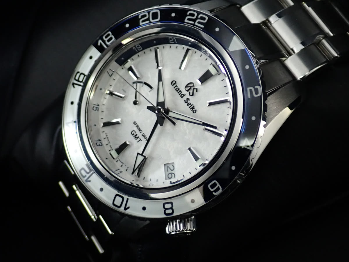 グランドセイコー GMT 20周年記念限定モデル Ref.SBGE275 シュカブラ文字盤 中古 27UVKCJK