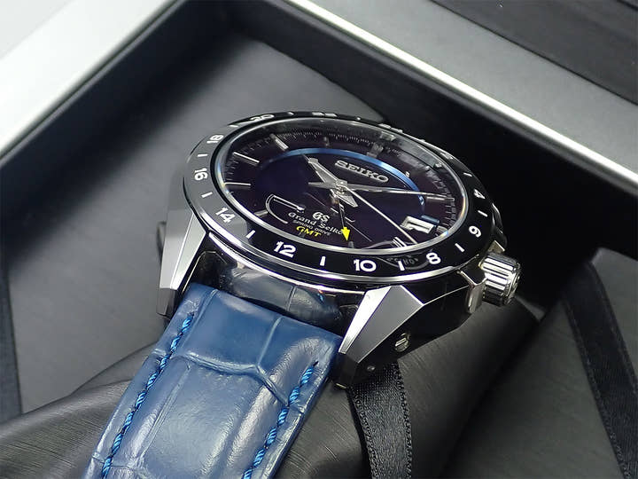 グランドセイコー スプリングドライブ Ref.SBGE039 ブルー文字盤 中古 J95ZZMLF