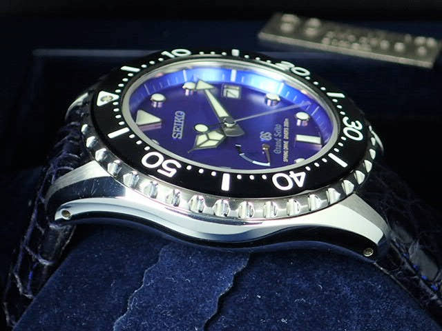グランドセイコー ダイバー Ref.SBGA143 ブルー文字盤 中古 spring-drive-8
